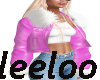cuir rose fur
