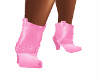 LS Pink Cowgirl; Boots
