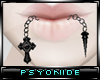 P" GothicCross chain