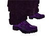 Dark Purple Dress Boots 