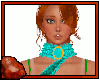 *C Snake Collar Teal