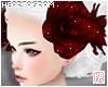 [H] Hair Rose ~Red Gltr