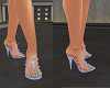 pink & seablue shoes