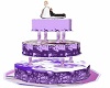 Oto's Purple wedding cak