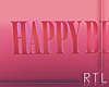R| Happy BirthDay |Sign