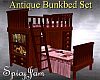 Antq Bunkbed Set Girl 2