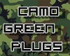 Camo Green Plugs