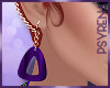 Untamed chain earrings