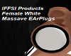 Massave White Plug's