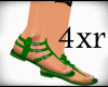Green Sandals(4xr)