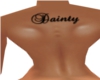 Dainty Back Tatt