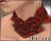 [iH] Red Roses Neck Tat