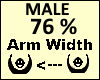 Arm Scaler 76%