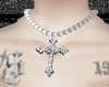 ✩ cross necklace w
