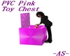 PVC Pink Toy Chest