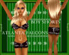 ~LB~Boy Shorts- Falcons