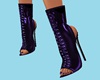 Chloe Lce Boots Purple