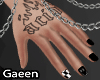 G. tattoo nails hands
