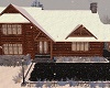 SNOWY WINTER LOGCABIN