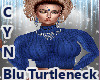 Blu Turtleneck Sweater