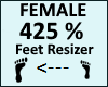 Feet Scaler 425%