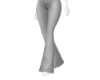 gray flare jeans~k
