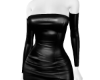 Rosette Black Dress