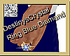 Ring Blue Wedding ,DRV !