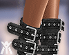 YA.Black Denim Boots