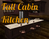 Fall Cabin Kitchen
