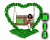 Heart ST.Patrick`s Swing