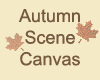 Autumn Scene Canvas