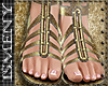 [Is] Flat Sandals Gold