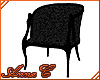 Monochrome Brocade Chair