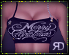 Christmas Black Glitter