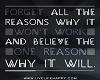 Reason's Why