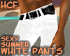 HCF White Summer Pants