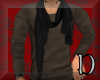 Mens fall tops and scarf