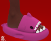 Pink Shark slides (F)