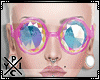 [X] OMG Glasses | Pink
