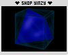 Y. Triangle Cubed Blue
