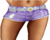 Purple Daisy Duke Shorts