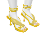 PlushStrap Heels Yellow