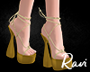 R. Lari Yellow Heels