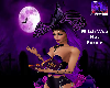 Witch Web Hat Purple