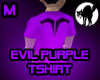 Evil Purple Tshirt (M)