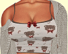 Beige Teddy Bear Pajamas