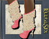 #KS#Pink,boots