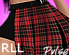 Plaid Skirt Red | RLL
