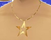 Gold Star necklace